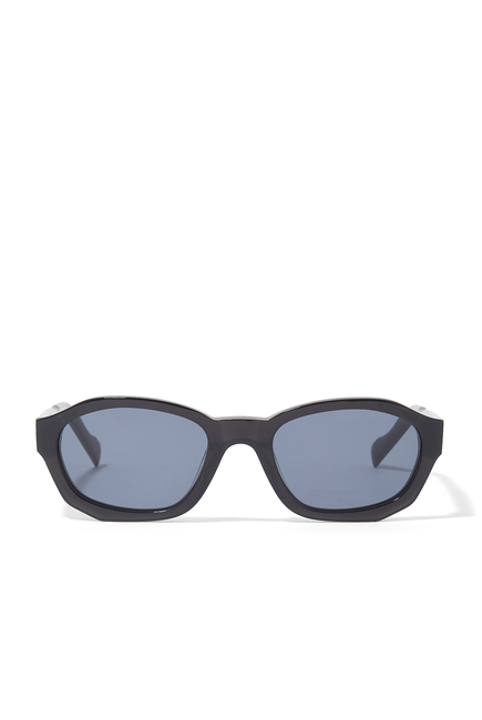 نظارة شمسية إس يو بي 004 بعدسات زرقاء شفافة